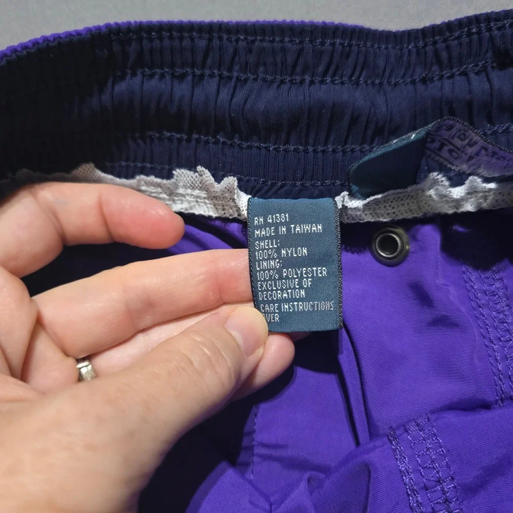 Polo Ralph Lauren Swim Trunks Mens XXL Purple Nylon Shorts